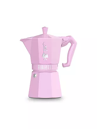 BIALETTI | Cafetière italienne EXCLUSIVE Moka 6 tasses crème | rosa